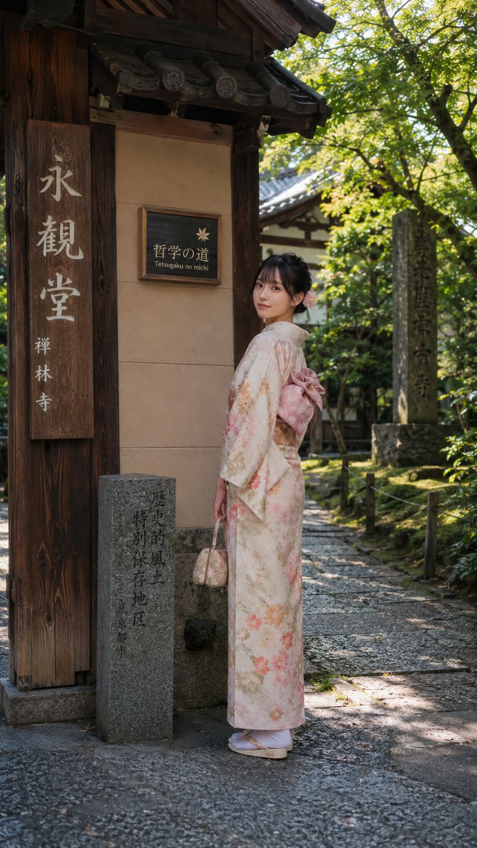 [场景示意图] 个人旅拍 - 哲学之道