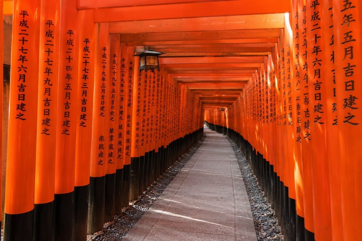 伏见稻荷大社千本鸟居旅拍